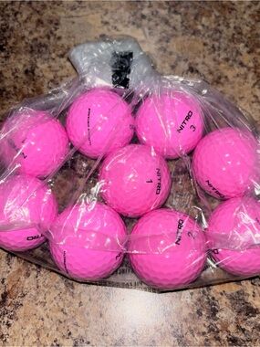 Nitro Pink Golf Balls - Pack of 9